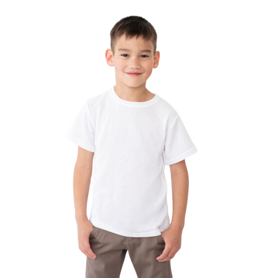 Gildan G500B youth t-shirt in White