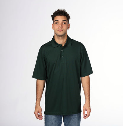 AFTON performance polo in Forest