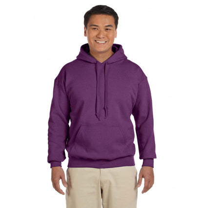 Gildan G185 hoodie in PLUM