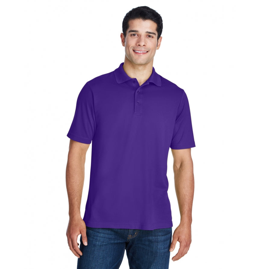 AFTON performance polo in Campus Purple