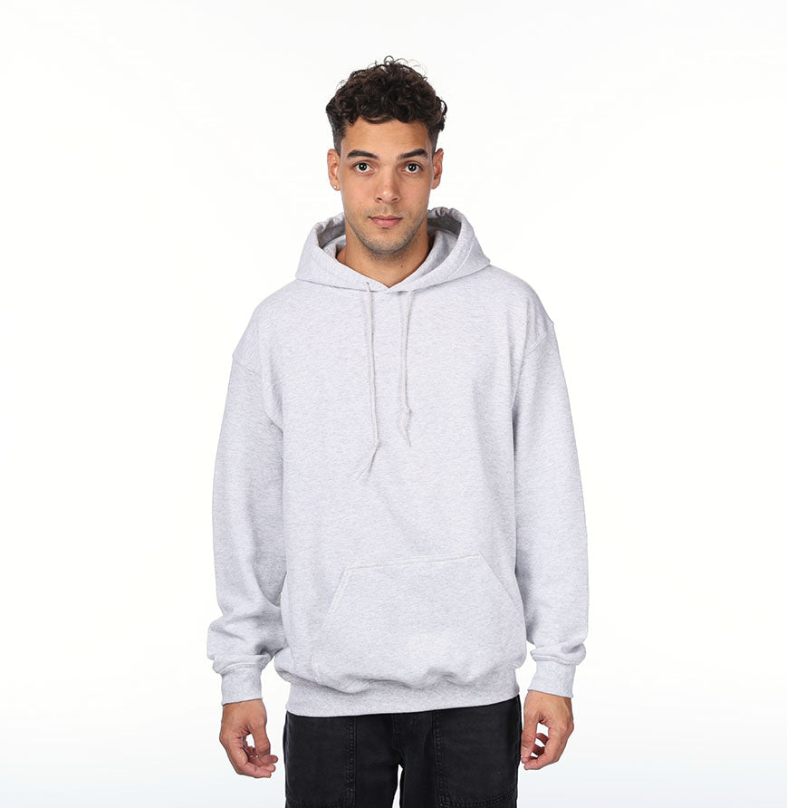 Gildan G185 hoodie in ASH