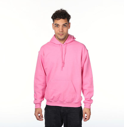 Gildan G185 hoodie in AZALEA