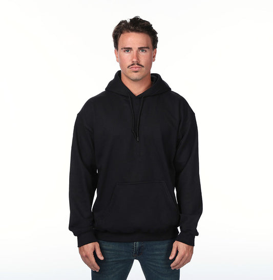 Gildan G185 hoodie in BLACK