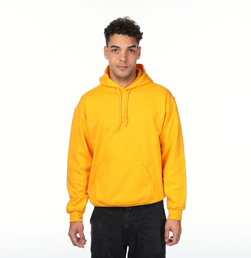 Gildan G185 hoodie in GOLD