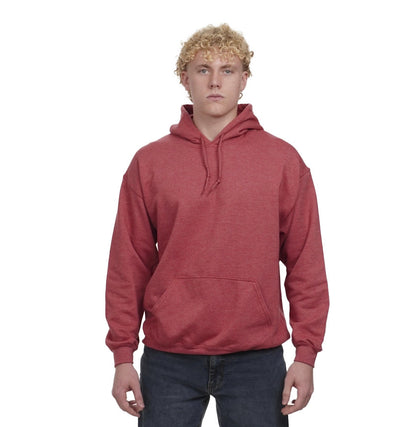 Gildan G185 hoodie in HTH SPT SCRLT RD