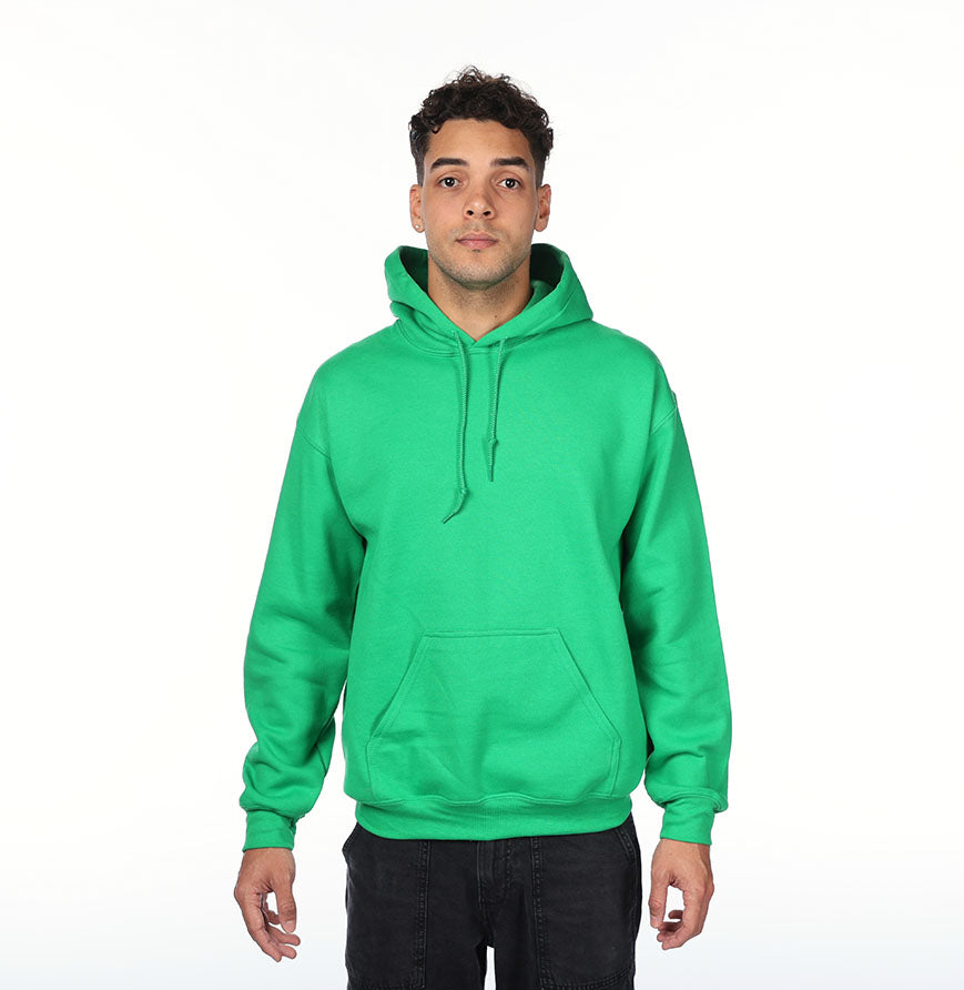 Gildan G185 hoodie in IRISH GREEN
