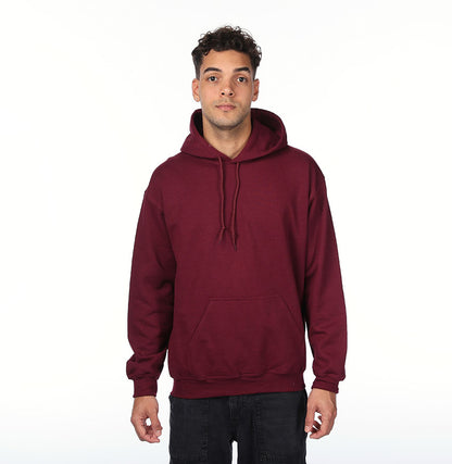 Gildan G185 hoodie in MAROON
