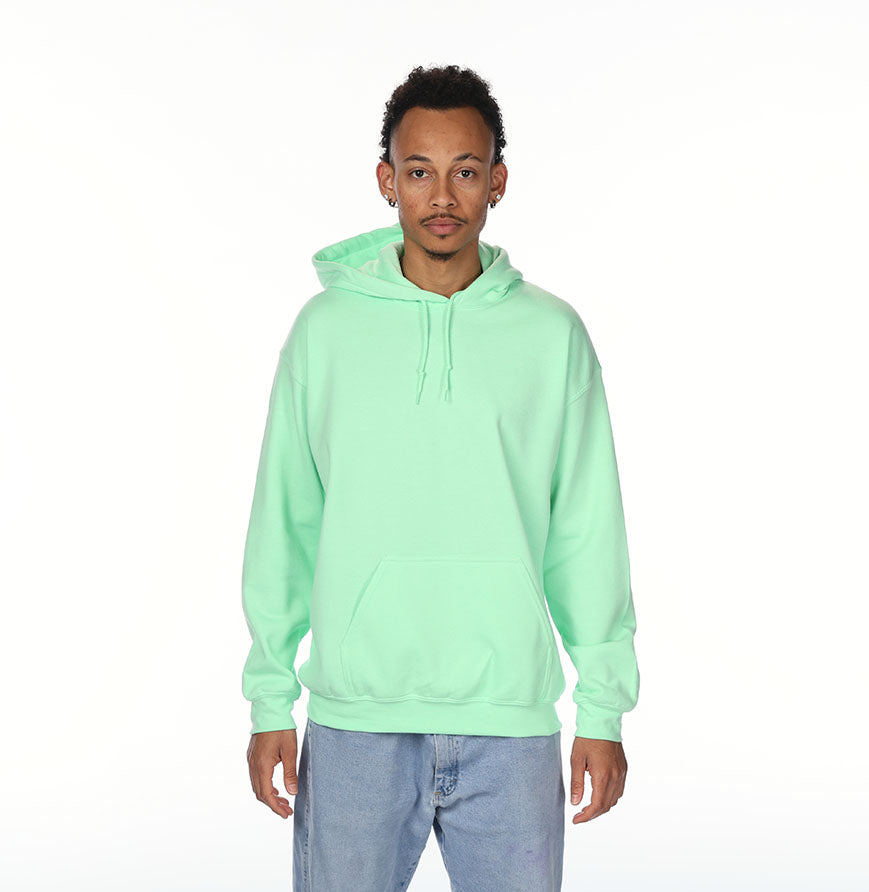Gildan G185 hoodie in MINT GREEN