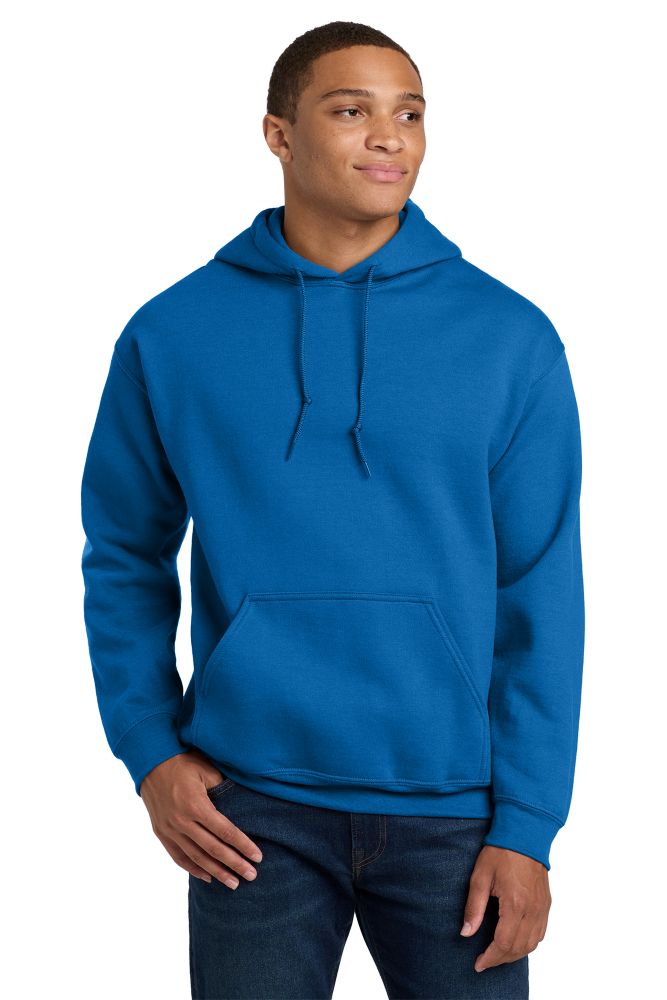 Gildan G185 hoodie in Neon Blue