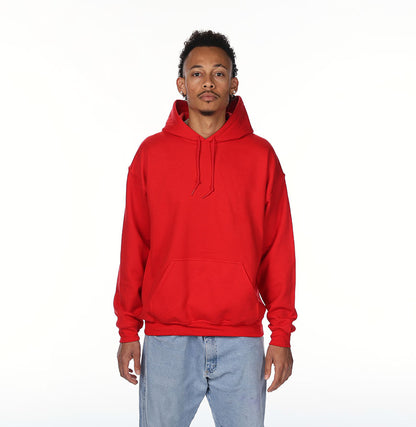 Gildan G185 hoodie in RED