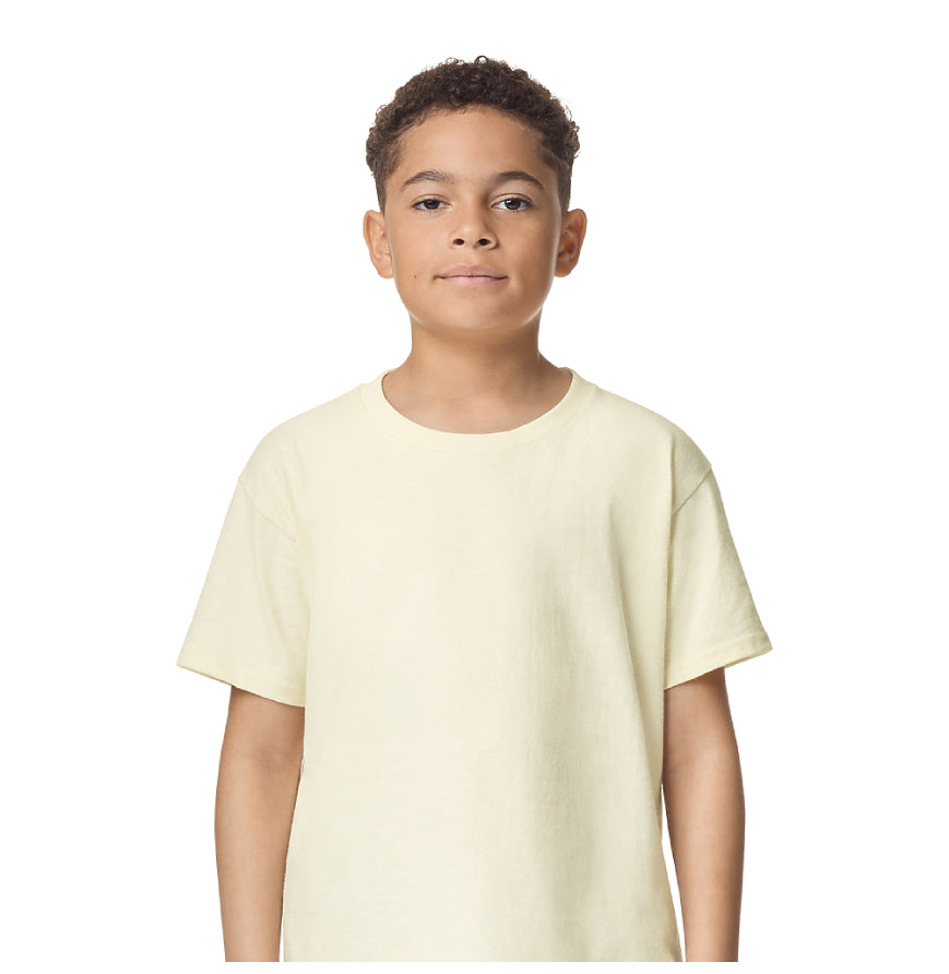 Gildan G500B youth t-shirt in Off White