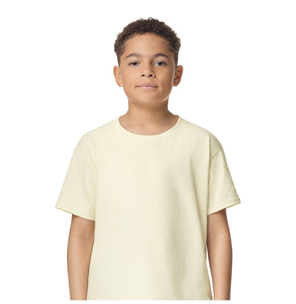 Gildan G500B youth t-shirt in Off White