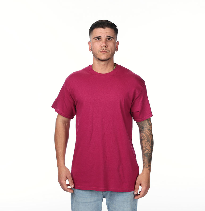 Gildan G500 t-shirt in Berry