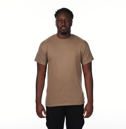Gildan G500 t-shirt in Brown Savana