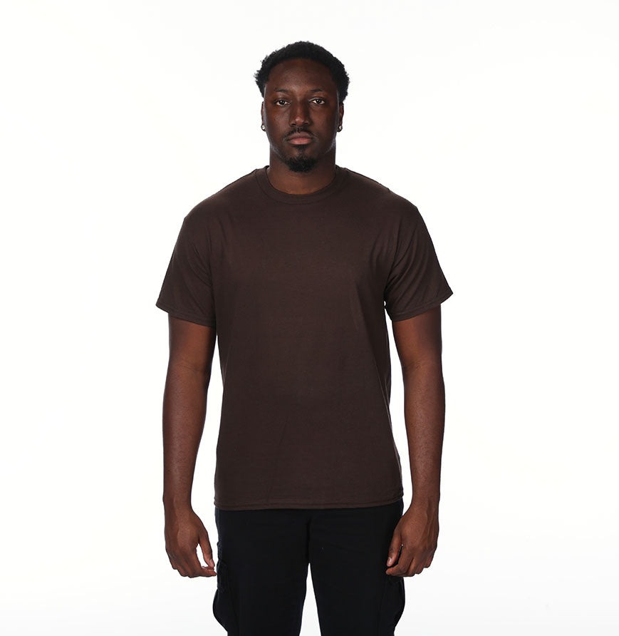 Gildan G500 t-shirt in Dark Chocolate