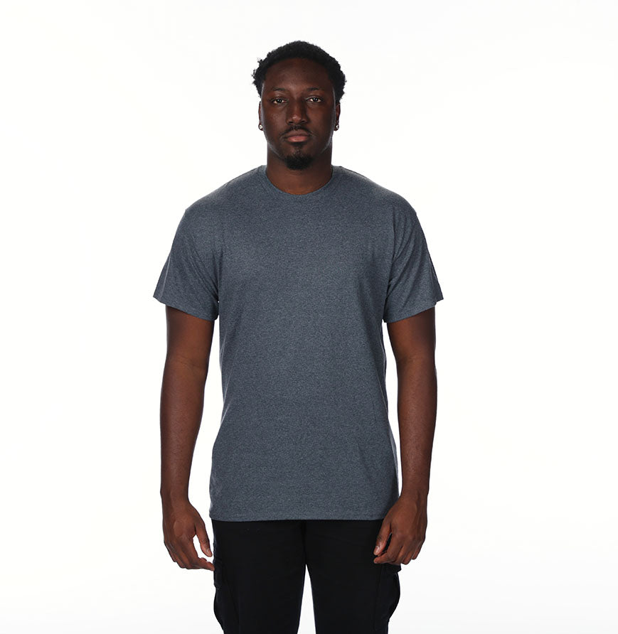 Gildan G500 t-shirt in Dark Heather