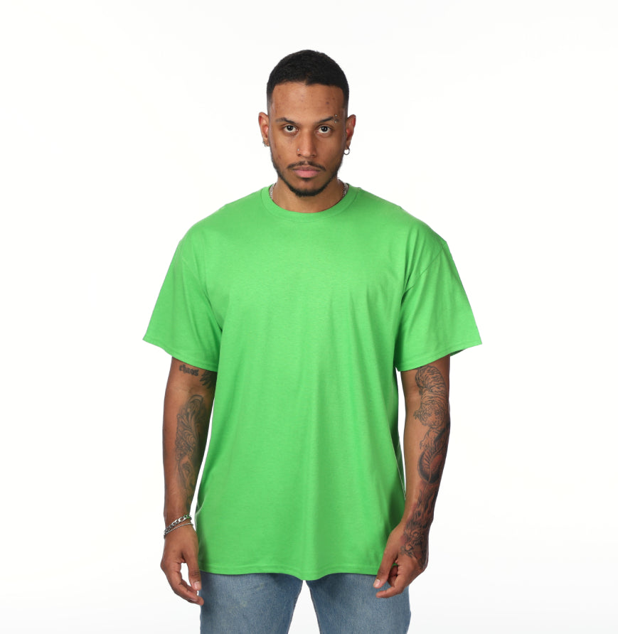Gildan G500 t-shirt in Electric Green