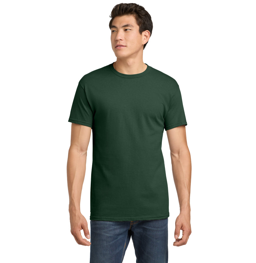 Gildan G500 t-shirt in Fan Dark Green