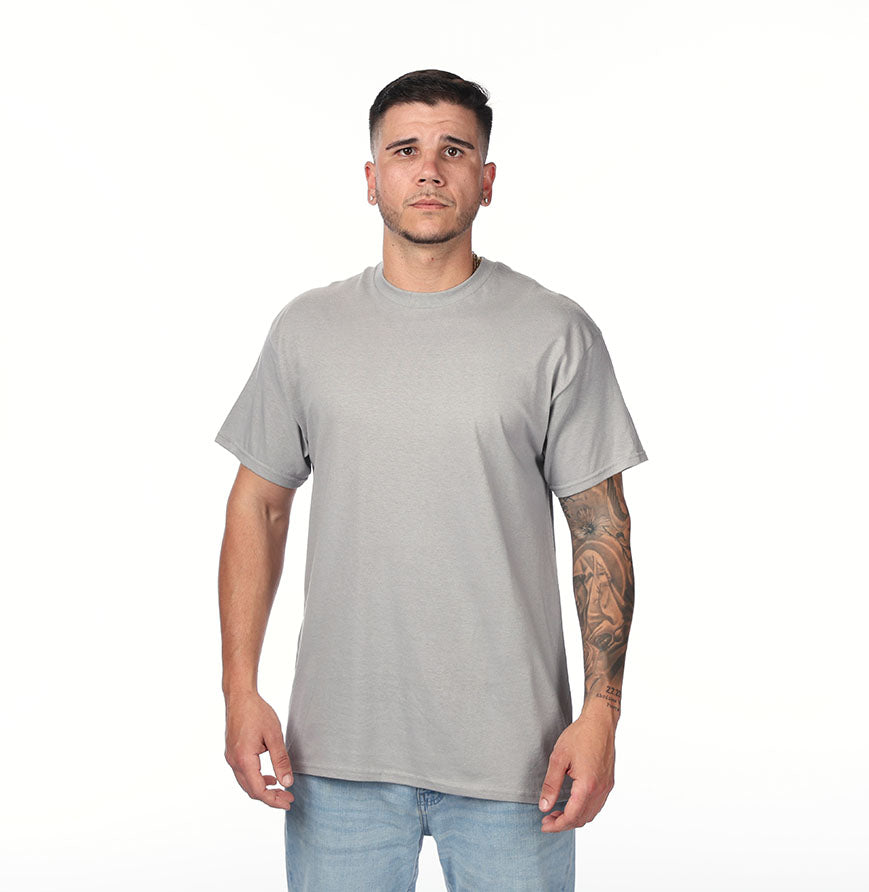 Gildan G500 t-shirt in Gravel