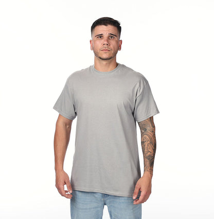 Gildan G500 t-shirt in Gravel