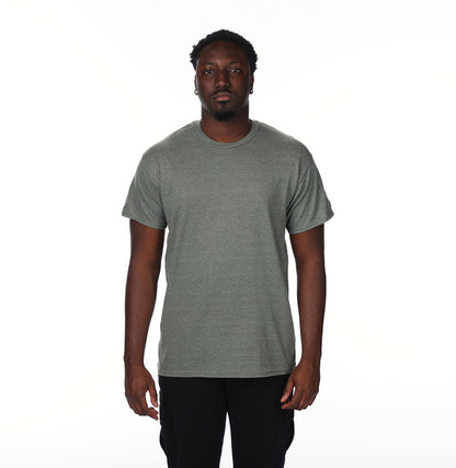 Gildan G500 t-shirt in Heather Military Green