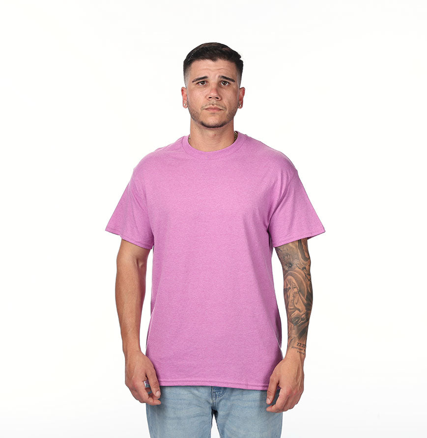 Gildan G500 t-shirt in Heather Radiant Orchid
