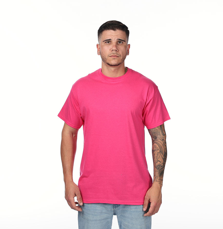 Gildan G500 t-shirt in Heliconia