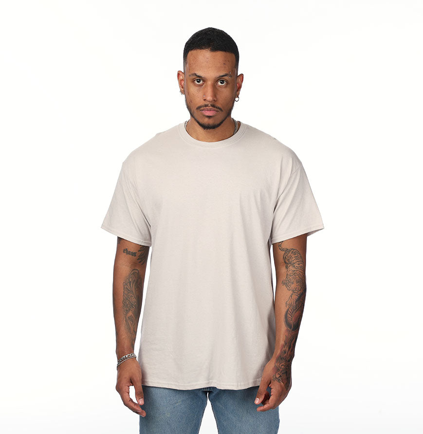 Gildan G500 t-shirt in Ice Grey