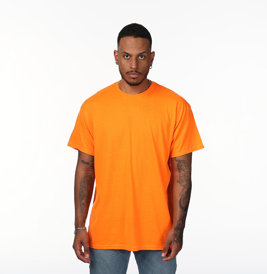 Gildan G500 t-shirt in Safety Orange