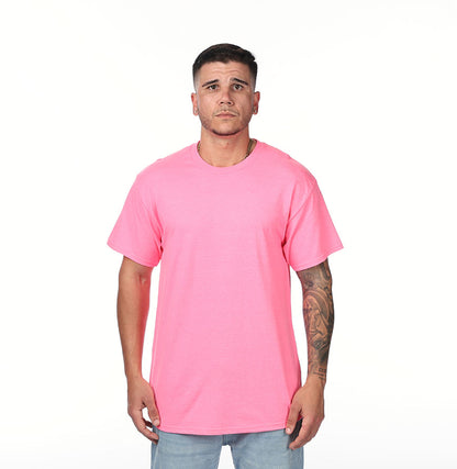 Gildan G500 t-shirt in Safety Pink