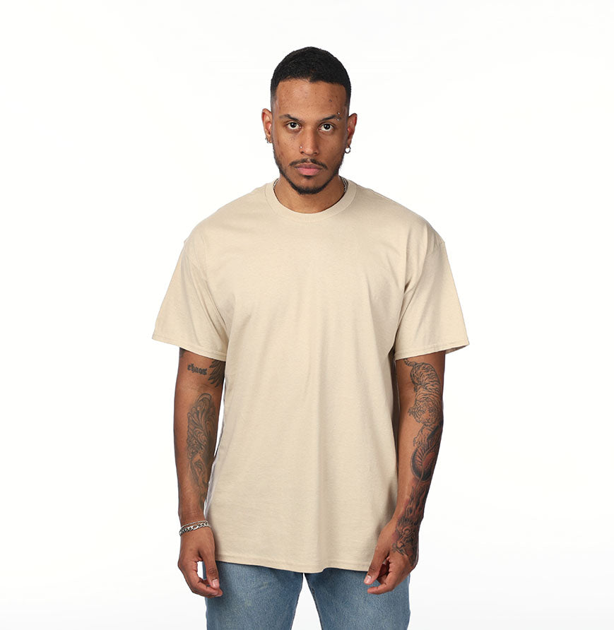 Gildan G500 t-shirt in Sand