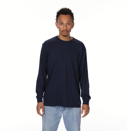 Gildan G540 long-sleeve t-shirt in Navy