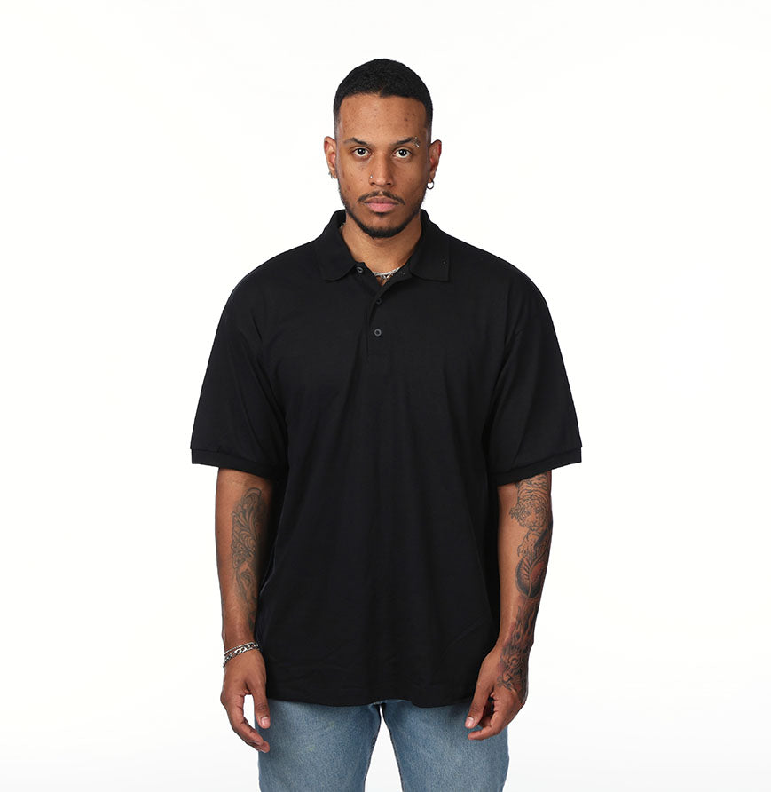 Gildan G880 polo in Black