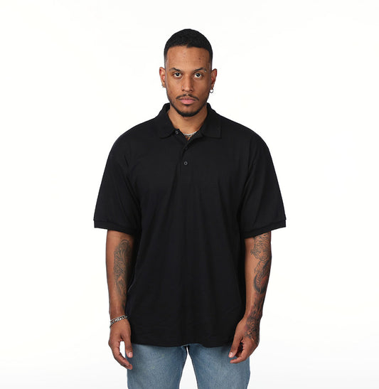 Gildan G880 polo in Black