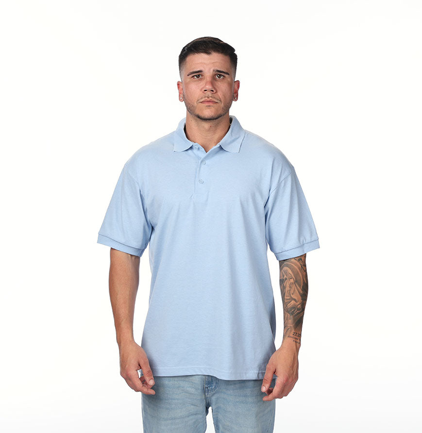 Gildan G880 polo in Light Blue