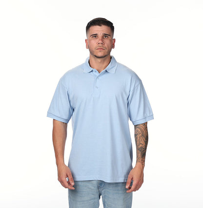 Gildan G880 polo in Light Blue