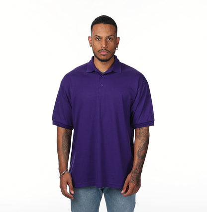 Gildan G880 polo in Purple
