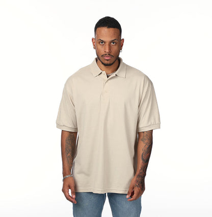 Gildan G880 polo in Sand