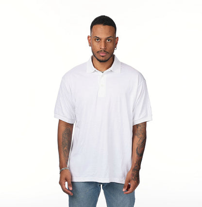 Gildan G880 polo in White