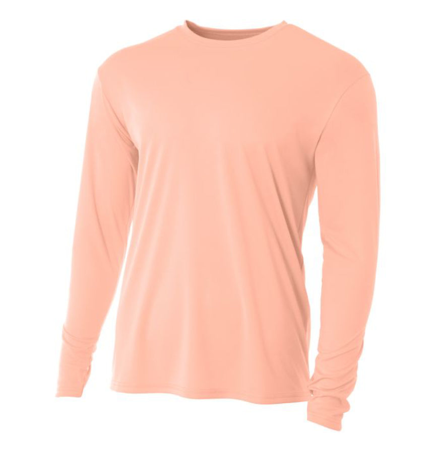 A4 cooling long-sleeve in Salmon