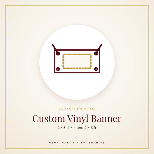 Custom Vinyl Banner