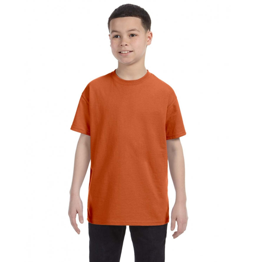 Gildan G500B youth t-shirt in Texas Orange