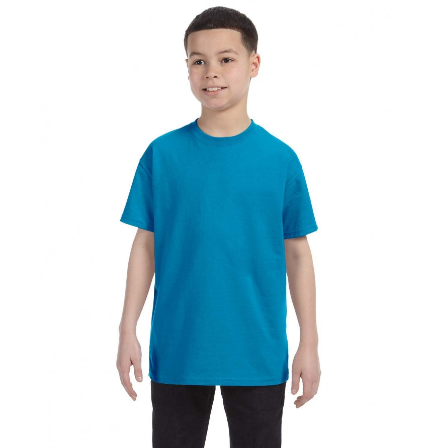 Gildan G500B youth t-shirt in Sapphire