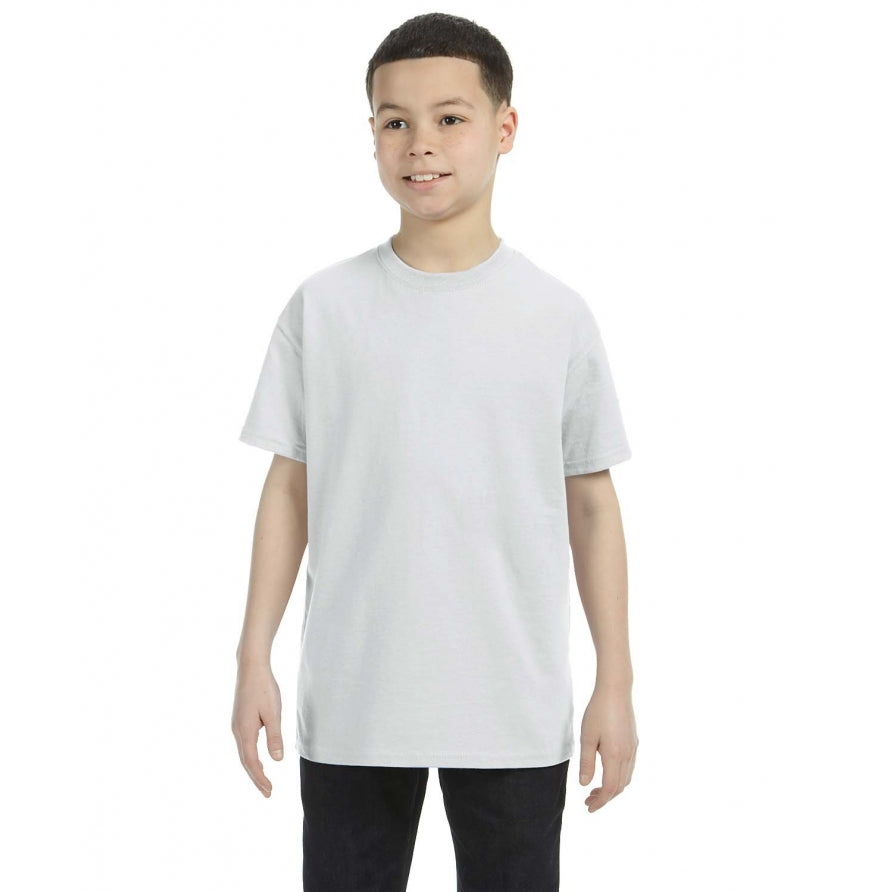 Gildan G500B youth t-shirt in Ash Grey