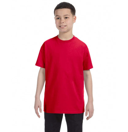 Gildan G500B youth t-shirt in Red