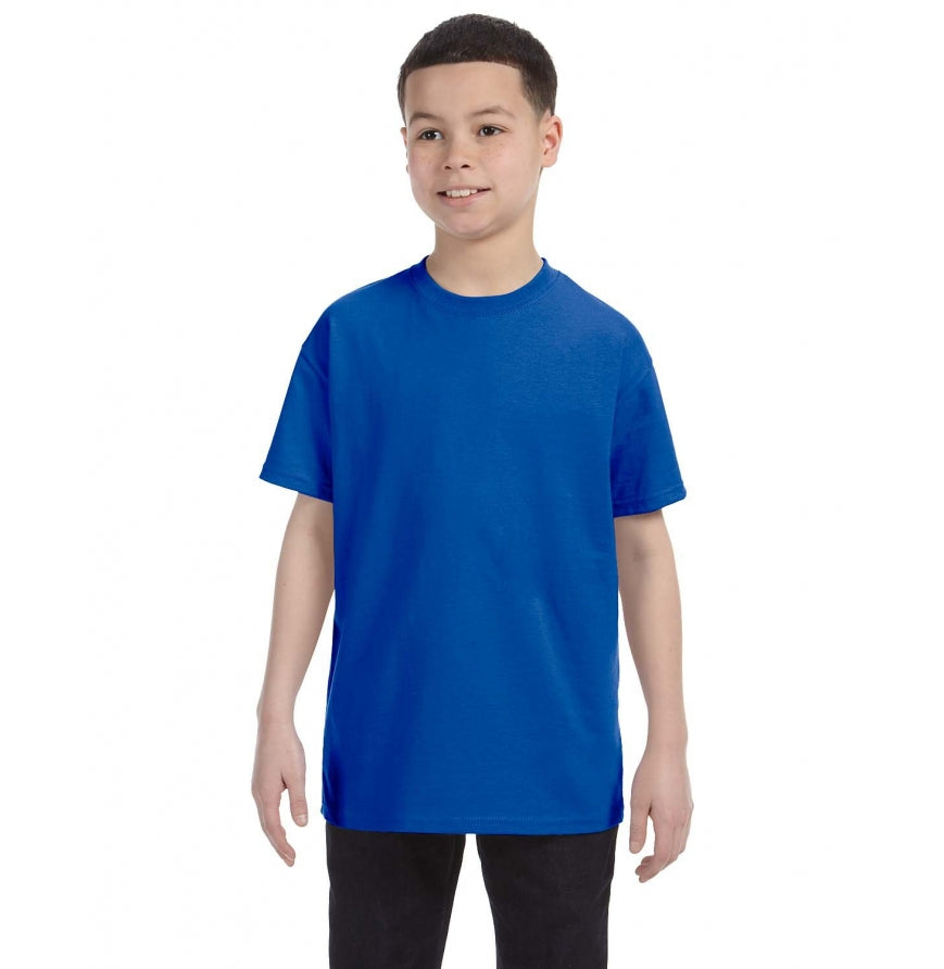 Gildan G500B youth t-shirt in Royal