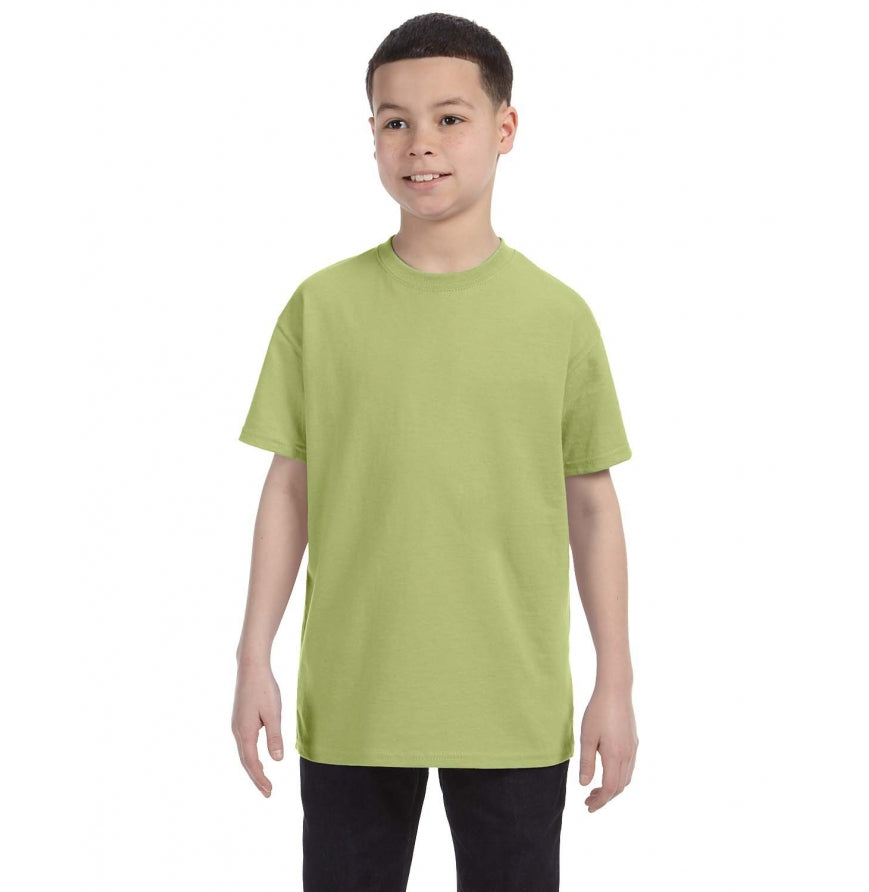 Gildan G500B youth t-shirt in Kiwi
