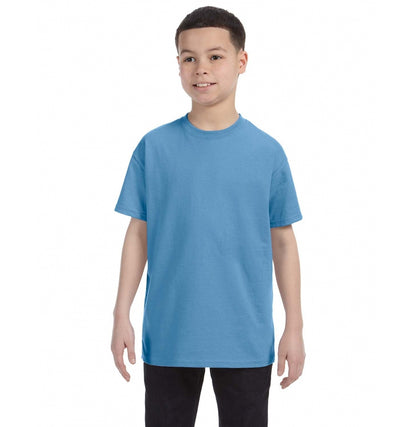 Gildan G500B youth t-shirt in Carolina Blue