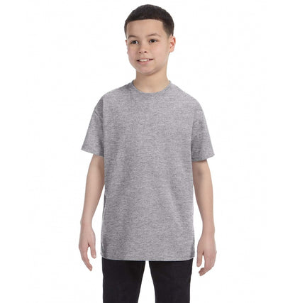 Gildan G500B youth t-shirt in Sport Grey