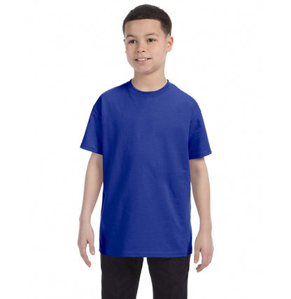 Gildan G500B youth t-shirt in Cobalt